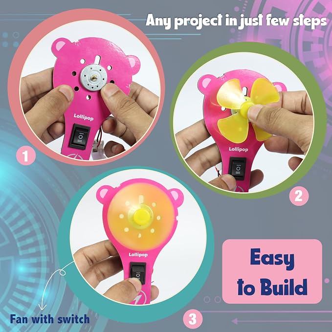 Butterfly EduFields 100+ Girls Engineering Science Kit for Kids Age 8-12 | 100+ STEM Projects & Science Experiments | Educational Learning Toy | Birthday Gifts for 8 9 10 11 12 Year Old Girls