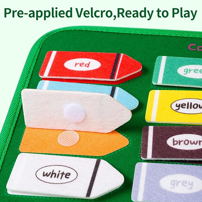 Toddler Busy Board Montessori Toys for Kids, Educational Learning Busy Book | 24 in 1 Toddlers Sensory Motor Skills Activity ,12-Page Quiet Travel Toy for Car Airplane, Boy Girl Birthday Gifts (Dinosaur)