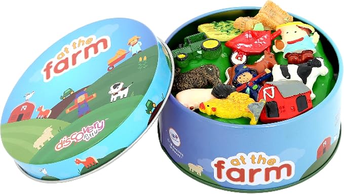 Fun & Function The Original Discovery Putty - Therapy Putty for Kids w/Hidden Farm Pieces - Sensory Putty/Play Putty - Kids Putty for Special Needs - at The Farm Putty Set for Kids