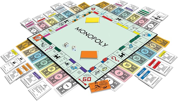 Monopoly The 1980's Edition, with Original Art, by Winning Moves Games USA | Includes Classic Tokens, For 2 to 8 Players, Ages 8+