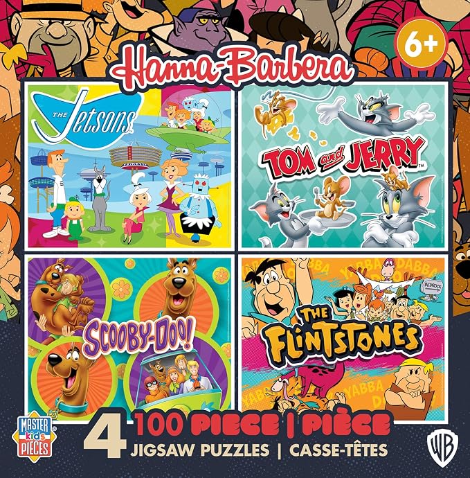 MasterPieces Hanna-Barbera - 4-Pack