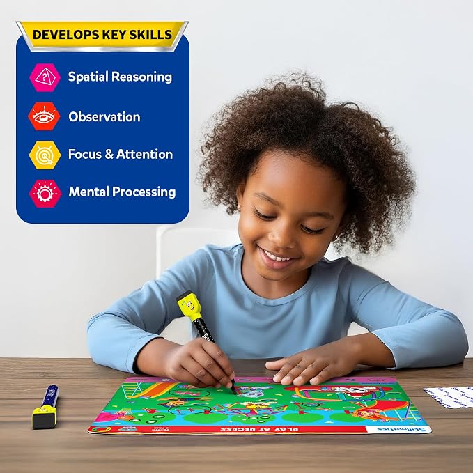 Skillmatics Search and Find – PAW Patrol, Preschool Activity, Gift for Kids | Write & Wipe Mats, Learning & Educational Toy for Toddlers & Kids, Back to School Supplies for Boys & Girls Ages 3, 4, 5
