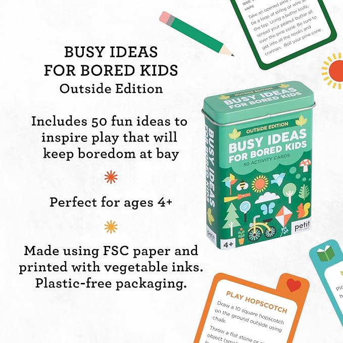 Busy Ideas for Bored Kids Outdoor