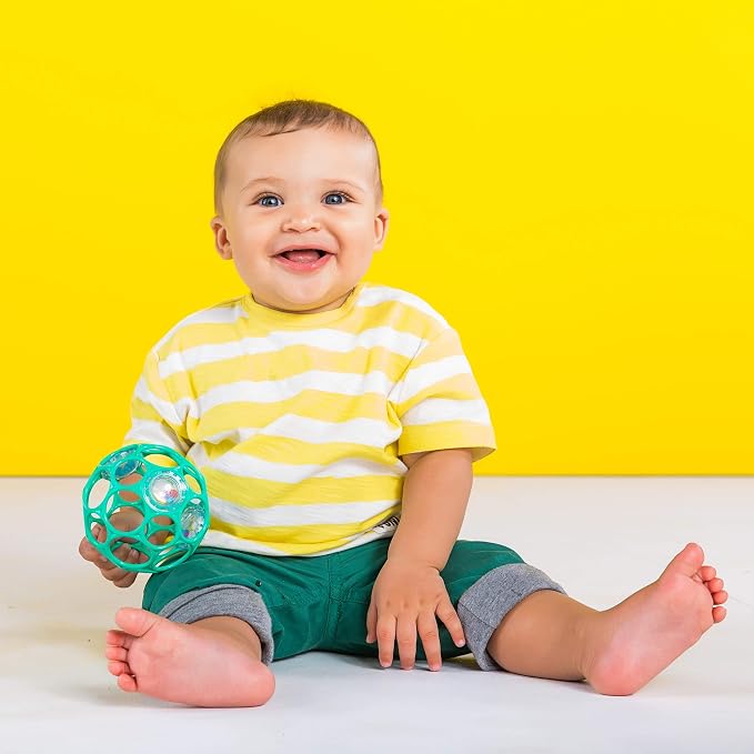 Bright Starts Soothers & Shakers 7pc Gift Set - BPA-Free Baby Rattles, Teethers and Stroller Toys, Unisex, Newborn+