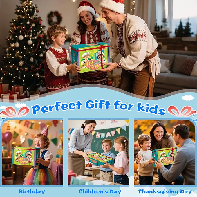 Ixiaoyoo Air Dry Clay, 78 Colors Foam Modeling Clay for School Projects | Safe & Non-Toxic, Soft, Non-Sticky, DIY Model Crafts Kids Toys for Home Party Favors, Birthday Gifts for Aged 3–12 Boys Girls
