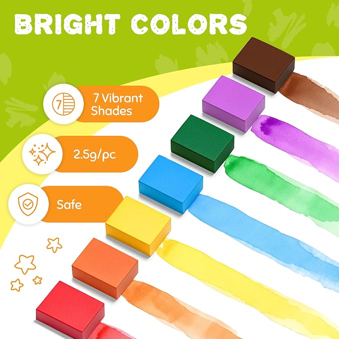 JoyCat Find & Color Paint with Water Coloring Books for Toddlers | Seek and Find Learning Activity, Animal No Mess Arts & Crafts Kids Toys Ages 3-5 & 4-8, Birthday Gifts for Boys & Girls