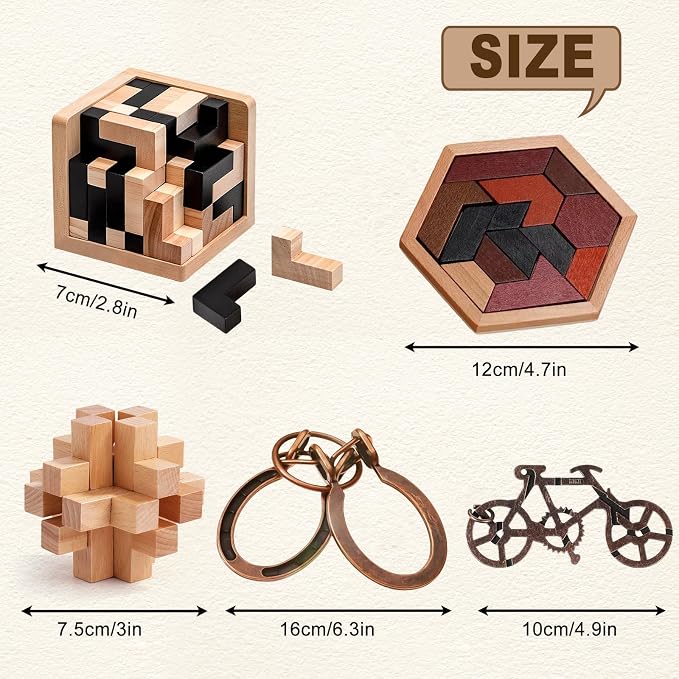Wooden Puzzles for Adults (Style-B)