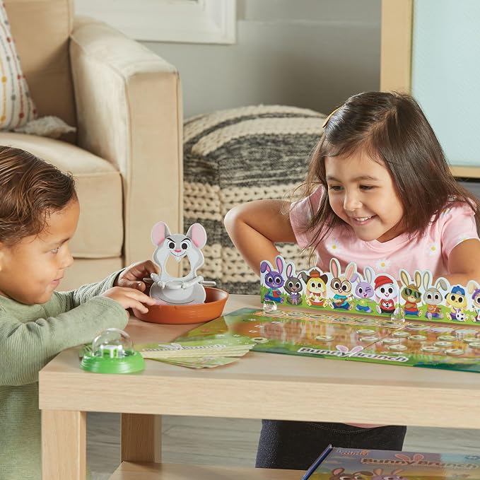 hand2mind Bunny Brunch, Cooperative Board Games, Toddler Educational Toys, Kindergarten Math Games, Preschool Learning Activities, Indoor Recess Games for Classroom, Easter Gifts for Kids