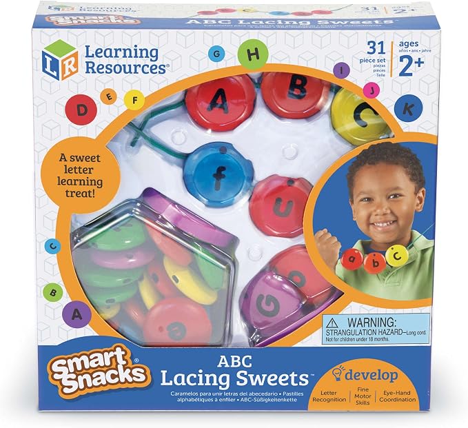 Learning Resources Smart Snacks ABC Lacing Sweets