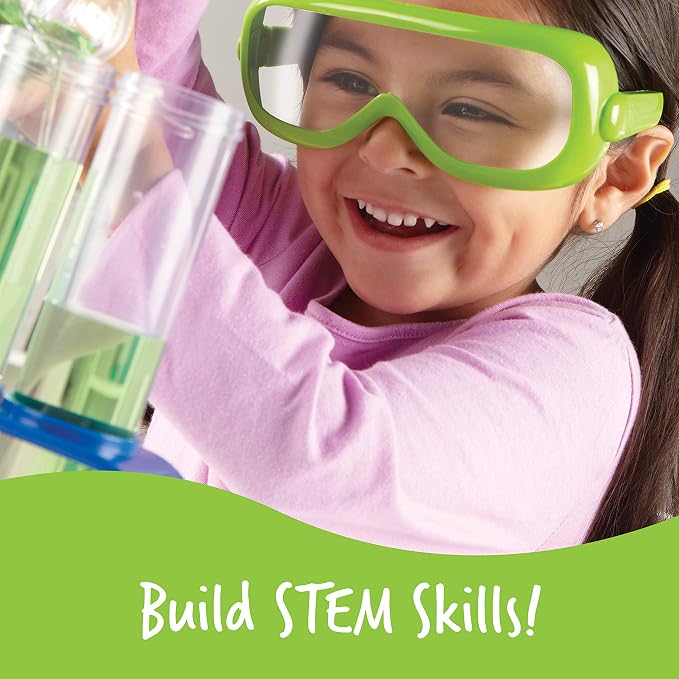 Learning Resources Primary Science Lab Set | Experiments for Kids, Chemistry Toy, Pretend Play, STEM Projects, Classroom Must Haves, Teacher Supplies