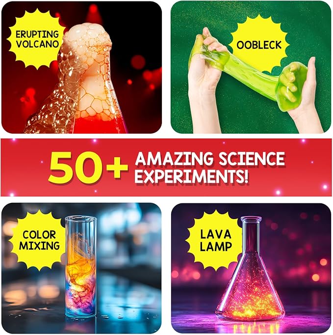 Smartivity My First Science Experiment Kit for Kids 6-14 Years | 50+ Amazing Science Experiments | Educational STEM Toy | Birthday Gift for Boys & Girls Ages 6,7,8,9,10,11,12,13,14