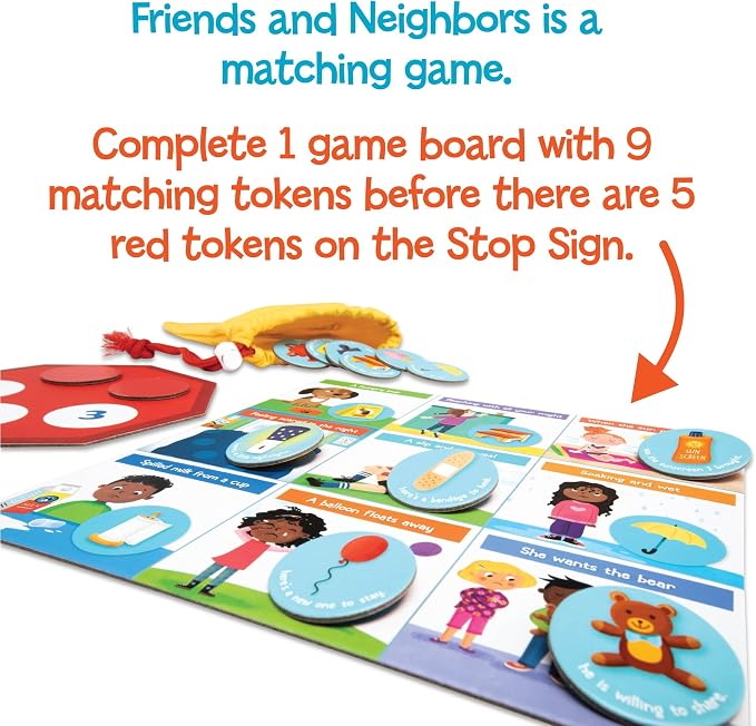 Peaceable Kingdom Friends and Neighbors: The Helping Game Emotional Development Cooperative Game for Kids