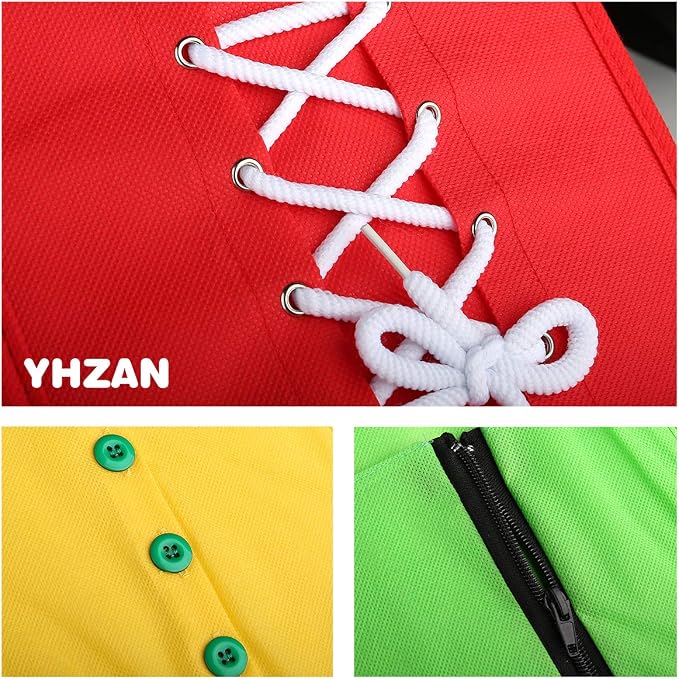 YHZAN Learn to Tie Your Shoes Dressing Board Montessori Mobile Sensory Board Travel Therapist Life Skills Development Toy - Zip,Button,Snap,Buckle,Lace & Tie for Preschool Toddler 3-8 Years Old | Dressing Frame Shoe-Tying Practice for Kids Sensory Basi...