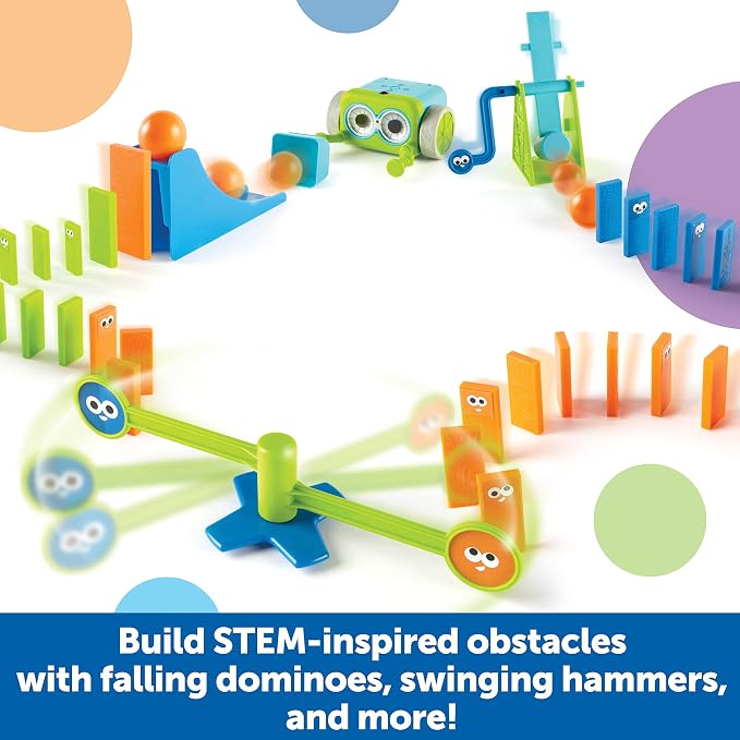 Learning Resources Botley the Coding Robot Action Challenge Accessory Set | Chain Reaction Game. STEM Robot Accessory Pack for Coding Robots, Ages 5+