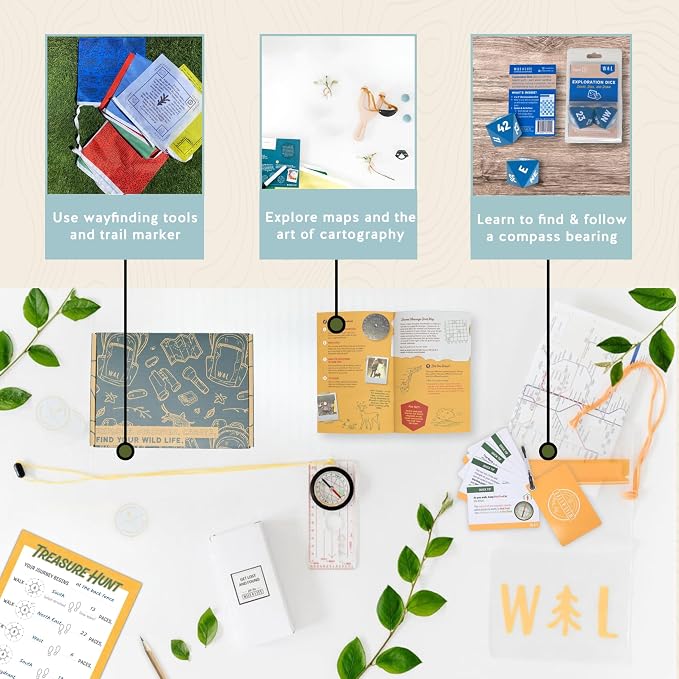 Bold Explorer Kids Adventure Kit, Quality Gear | Fun activities that spark creativity and curiosity, a nature-themed gift for young curious adventurers exploring every day