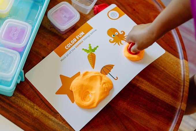 Sensory Learning Case with Air Dry Clay, Dream Sensory Sand and More by Chuckle & Roar