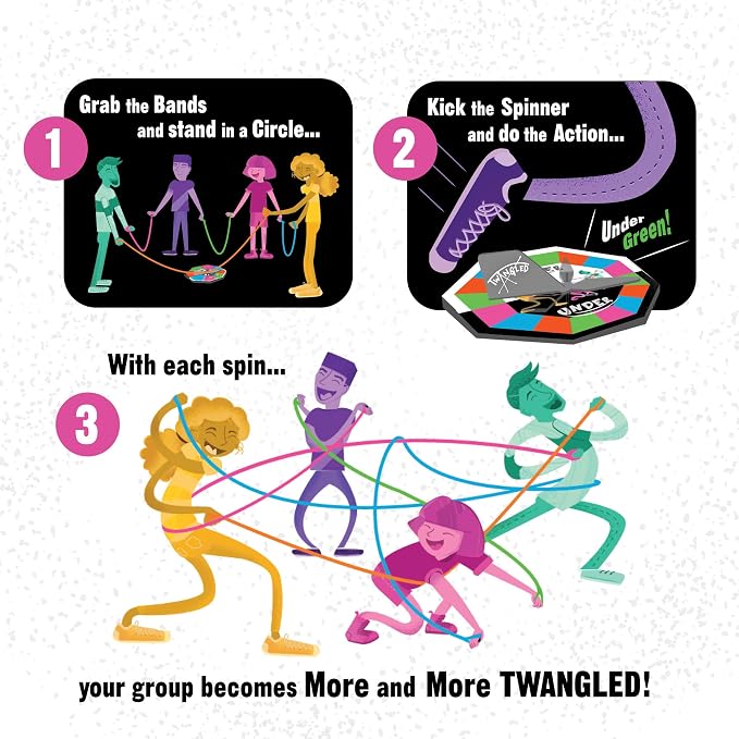 MindWare TWANGLED Game | A cooperative game where players team up to win together, for 4-8 players. For teens & adults.