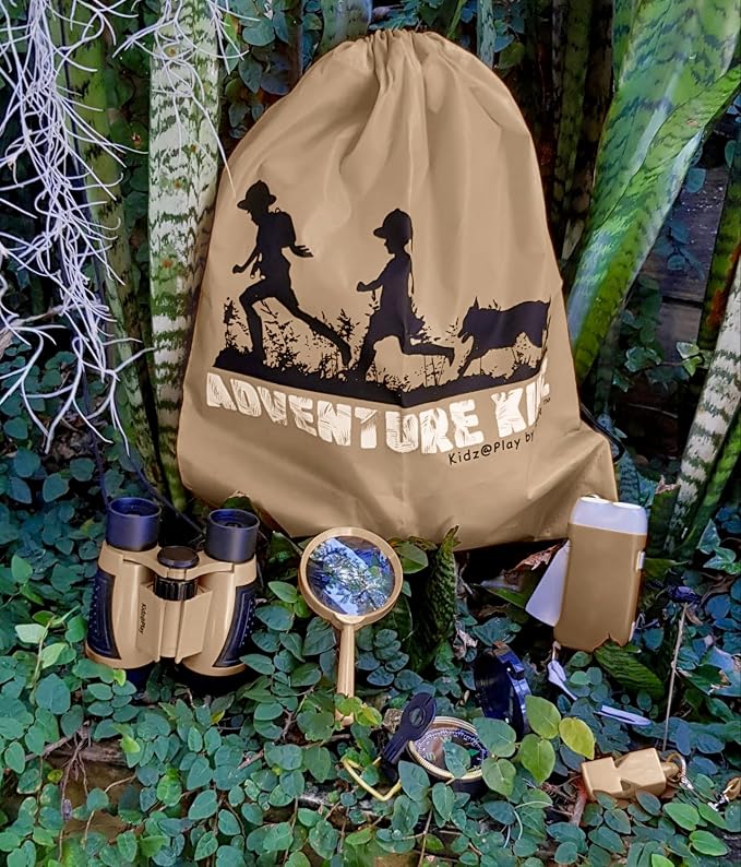 Tan Adventure Kidz Outdoor Exploration Kit