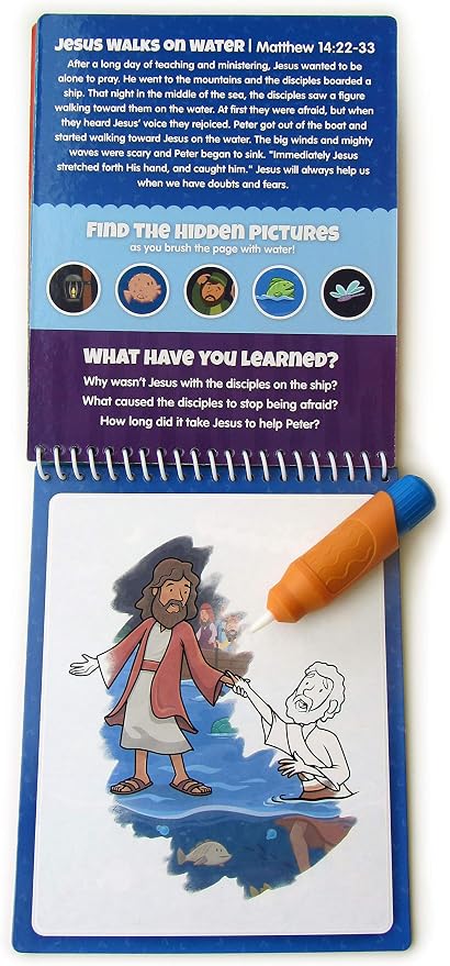 3 Pack Bible Activity Books for Kids Ages 3+: Old Testament & New Testament Set
