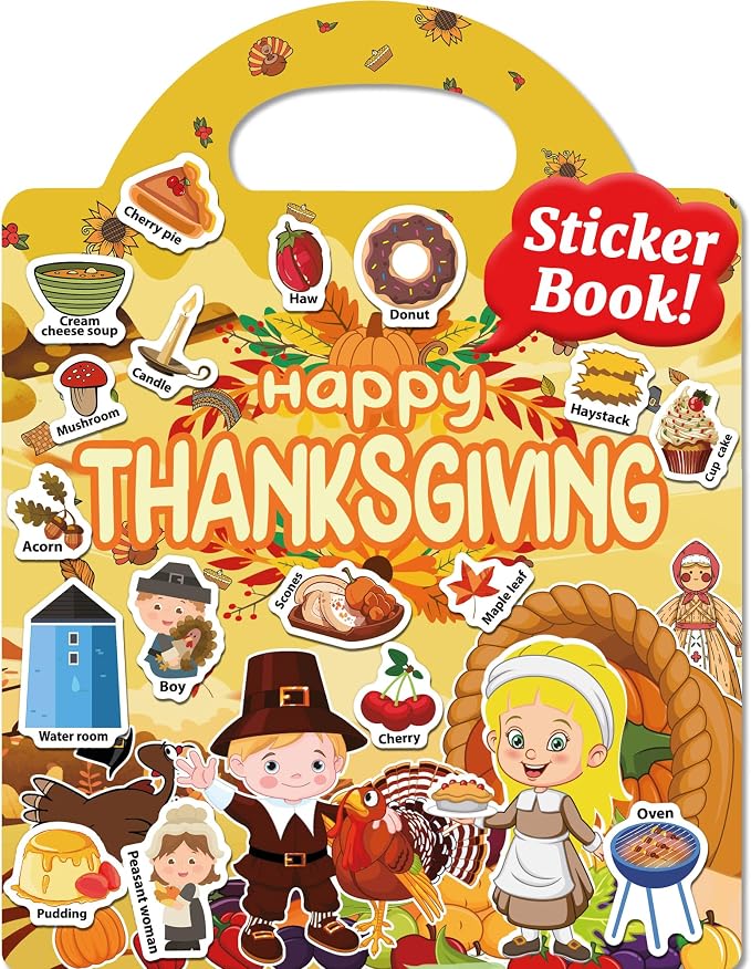 Benresive Reusable Sticker Book for Toddlers, Stickers for Kids, Travel Toy | Toddler Toys, Boys Girls Birthday Gifts, Airplane & Road Trip Essentials Kids, No Mess Waterproof Toddler Crafts Activities