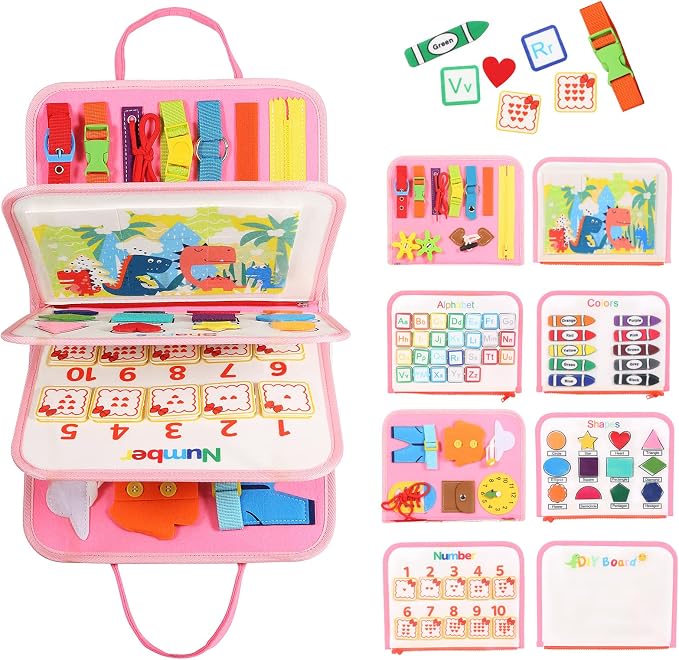 Felt Activity Board 1.0 – Portable Quiet Play Set