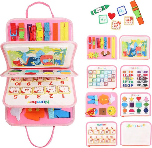 Felt Activity Board 1.0 – Portable Quiet Play Set