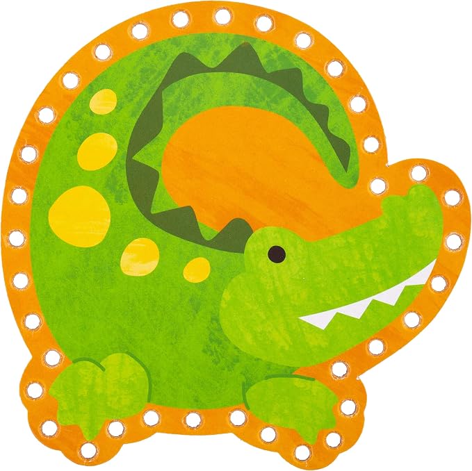 Stephen Joseph Lacing Cards, Zoo Small
