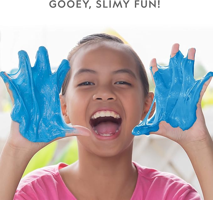 National Geographic Mega Sensory Science Kit with Slime, Moon Sand & Putty | Sensory Play Sand, Slime, Putty and More Projects, Hands-On Experiments, Tactile STEM Learning, Science Gift, Birthday Gift