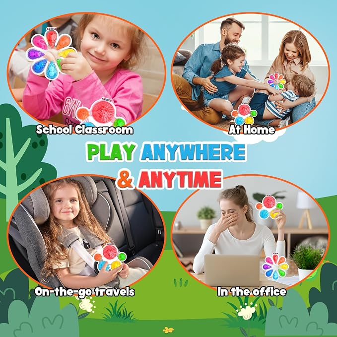 2Pcs Color Sorting Sensory Toys for Kids with Autism Toddler Toys for Airplane Travel Road Trip Preschool Montessori Toys Fine Motor Skills B Easter Basket Stuffers Gifts for Kids Boys Girls