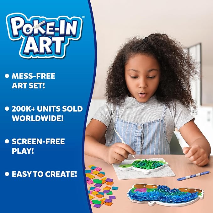 Skillmatics Poke-in Art Underwater Animals & Snip Snip Animals Bundle, No Mess Art for Kids, DIY Creative Activity, Gifts for Boys & Girls Ages 3, 4, 5, 6, 7, 8, 9