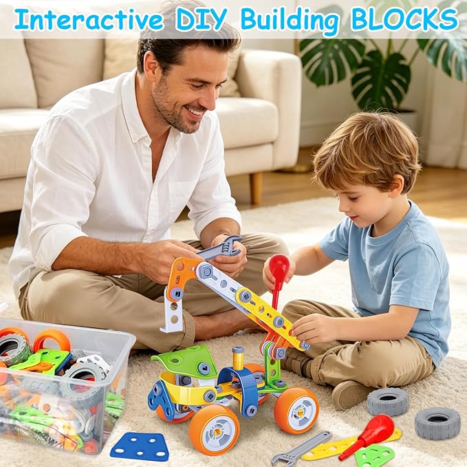 Tsomtto 10 in 1 STEM Toys for 4 5 6 7 8+ Year Old Boy Girl Birthday Gifts | Building Toys Stem Kits Activities for Kids Ages 4-8 5-7 6-8 Educational Learning Boy Toys Age 3-5 4-6 8-10 Engineering Games