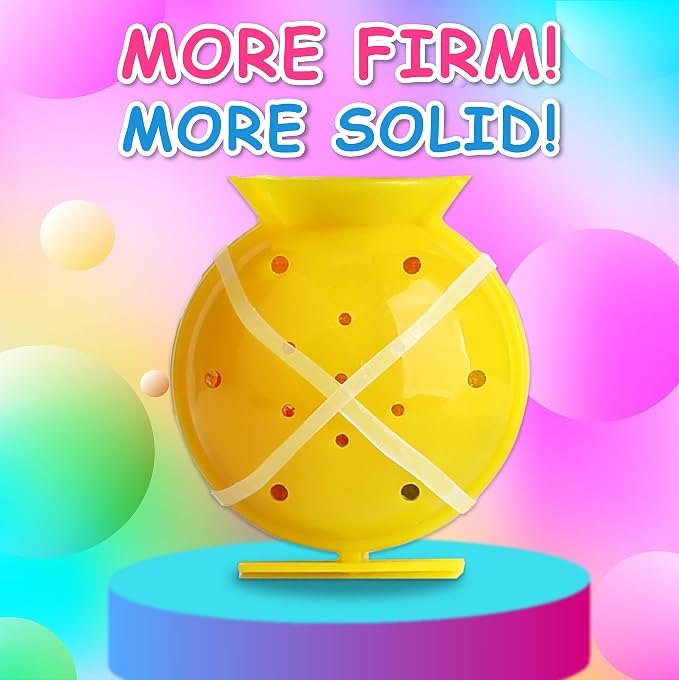 Party Favors Bouncy Ball Kit for Kids, FunKidz Make Colorful Magic Bouncing Ball Individual Pack 12 Bottles Making Bouncy Balls Activities Kits for Boys and Girls Ages 6+