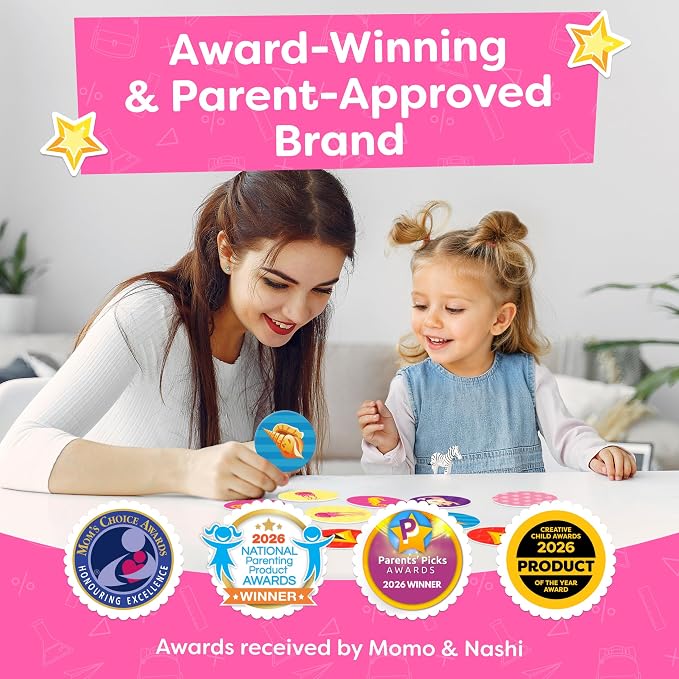 Mermaid Toys for Girls 4-6 Matching Game - Memory Game for Kids - Girls Toys 4-5 - Mermaid Gifts - 4 Year Old Girl Birthday Gifts - Kids Games Preschool Educational Toys