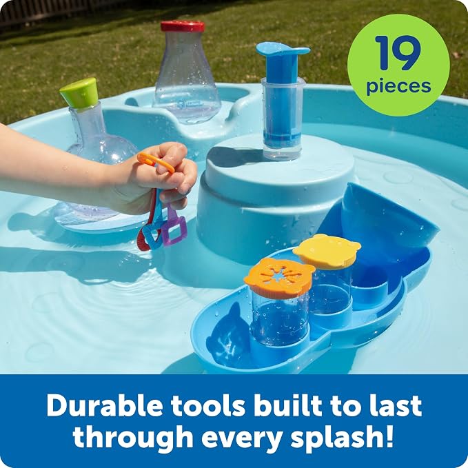 Learning Resources Splashology Water Lab | Science Kit, STEM Playtime, Water Activities, 19 Pieces, Ages 3+