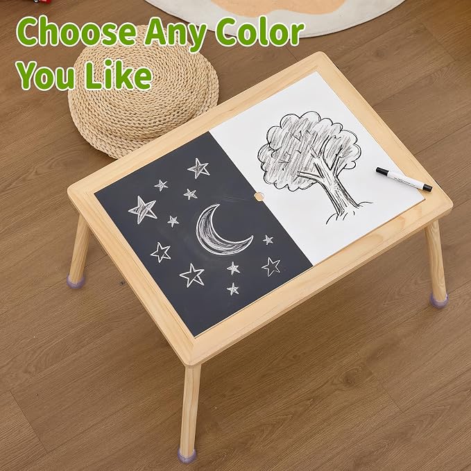 Sensory Table for Toddlers Kids, Wooden Activity Table for Play Study Paper Roll Holder Indoor/Outdoor Montessori Play Sand and Water Table with Foldable Toys Storage Bins