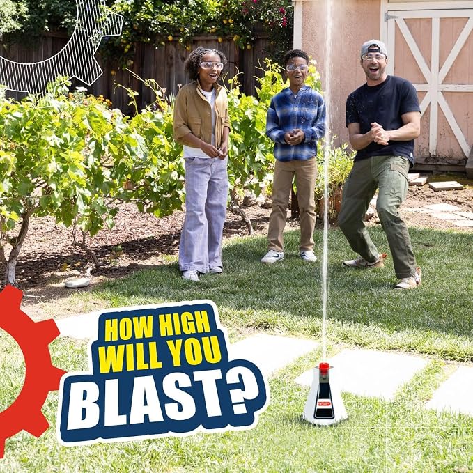 CrunchLabs by Mark Rober, Elephant Toothpaste Blast Kids Toys, Science Toys | Includes safety glasses, QR video access, and 6 repeatable blasts, toys for 8+ year old boys and girls