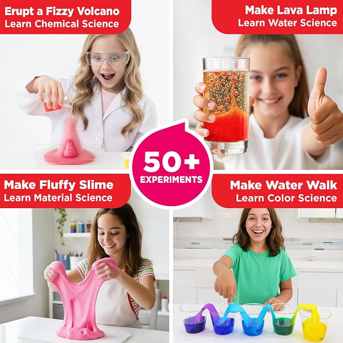Doctor Jupiter Mega Science Gift Set for Kids Ages 8+ | Science Kits for Kids Ages 8-12, Birthday Gift Ideas for Girls 8, 9, 10, 11, 12 Year Olds, STEM Educational Toys