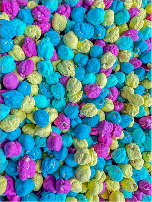 Colored Chickpeas for Sensory Play and Sensory Bins - Many Different Seasonal Colors (4 Cups, Summer 3)