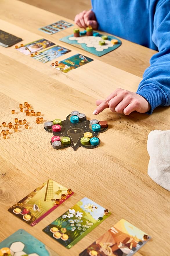 Asmodee Harmonies Board Game - Create Oneiric Landscapes, Strategic & Poetic Gameplay, Fun Family Game for Kids & Adults, Ages 10+, 1-4 Players, 30 Min Playtime, (Multilingual Edition) | Create Oneiric Landscapes! Fun Family Strategy Game for Kids & Ad...