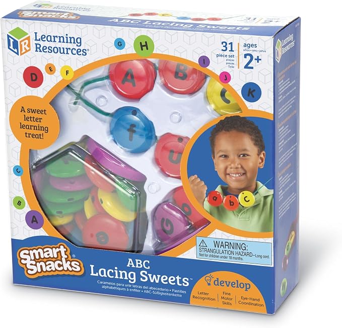 Learning Resources Smart Snacks ABC Lacing Sweets