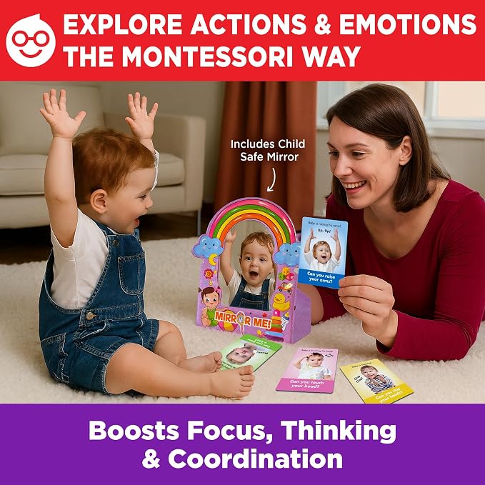 Doctor Jupiter My First Box of Montessori Learning Set for Kids Ages 1-3 | Montessori Role Play Set & Fun Activities, Birthday Gift Ideas for Boys & Girls 1,2,3, Year Olds, Educational Toy