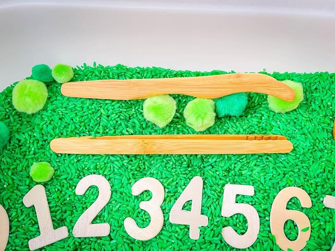 Kids Sensory Bins Montessori Sensory bin, Sensory Toys, Sensory Bins, Sensory Bin for Preschoolers (St Patrick Day Counting)