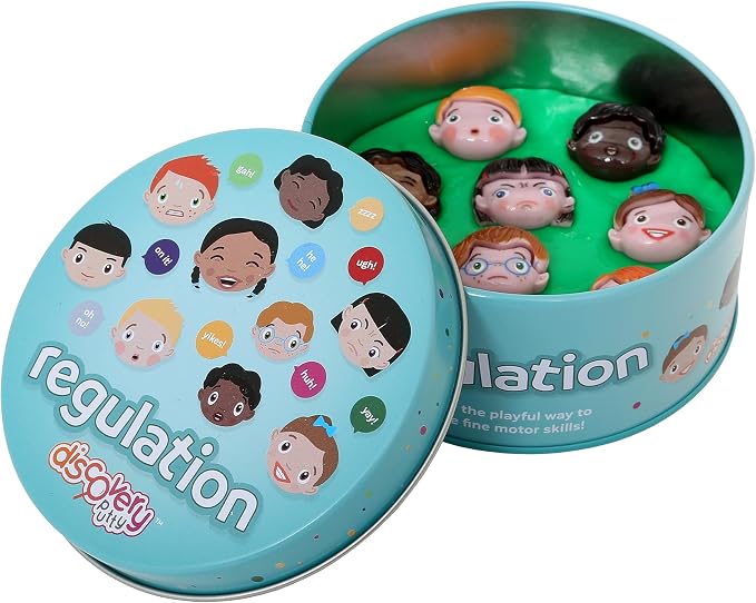 Fun & Function The Original Discovery Putty - Therapy for Kids w/Hidden Emotions Pieces - Sensory Play - Special Needs Regulation Set