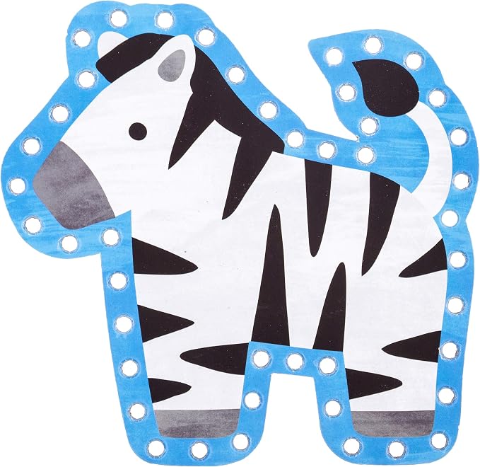 Stephen Joseph Lacing Cards, Zoo Small