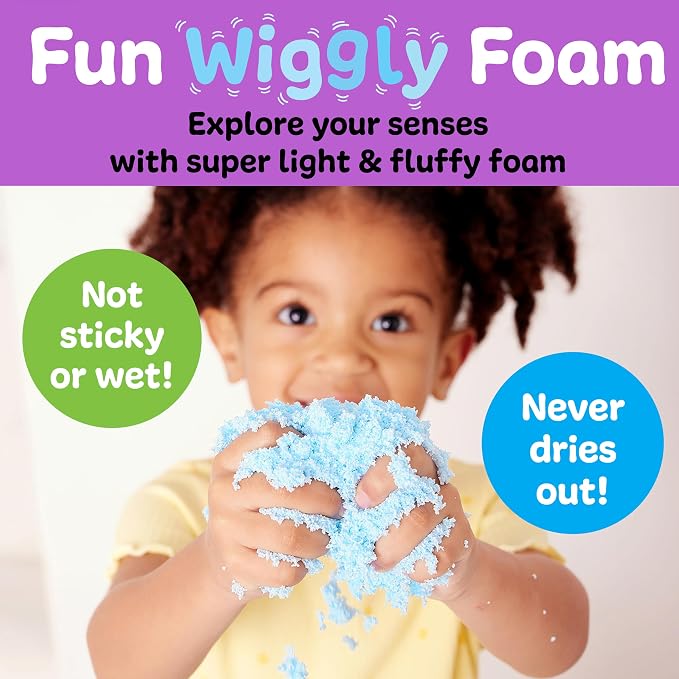 Creativity for Kids Sensory Bin: Axolotl | Hands-On Activity with Wiggly Foam, Figures & Tools | Encourages Fine Motor Skills, Creativity & Calm (Ages 3+)