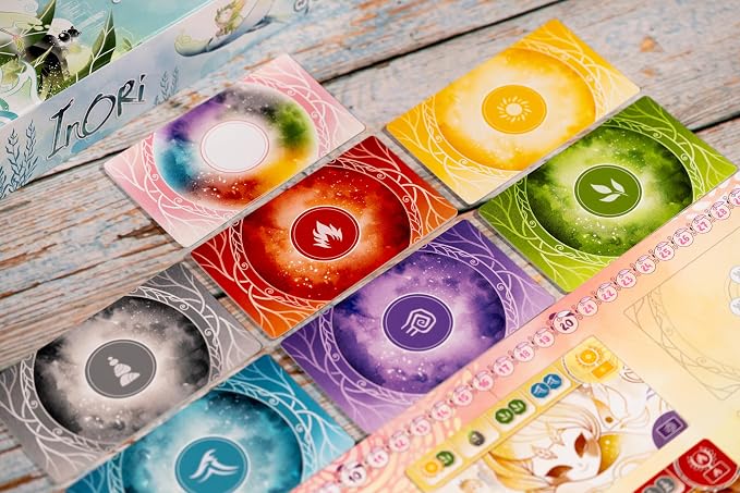 Inori Board Game | Cooperative & Competitive Worker Placement Strategy Game, Fun Family Game for Kids and Adults, Ages 10+, 2-4 Players, 40 Mins