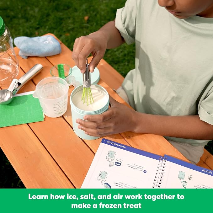 KiwiCo - Science of Cooking: Ice Cream, Learning Cooking Through Chemistry Project, Great Gifts for Ages 5+ (Pack of 2)
