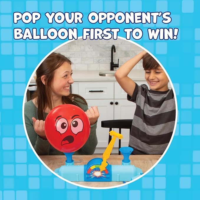 Rump Race Balloon Popping Battle Board Game Family Game Night, Party Game | Family Game, Kids Games, Multi-Player, Board Games for Family Night, Preschool Toys, Family Game Night, Travel Games,