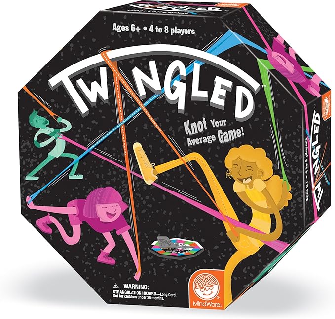 MindWare TWANGLED Game | A cooperative game where players team up to win together, for 4-8 players. For teens & adults.