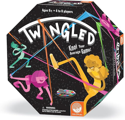 MindWare TWANGLED Game | A cooperative game where players team up to win together, for 4-8 players. For teens & adults.